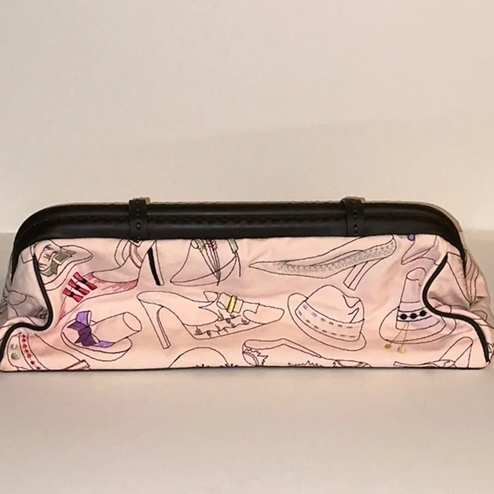 Antonio Melani Pink Embroidered Purse - Picture 6 of 14